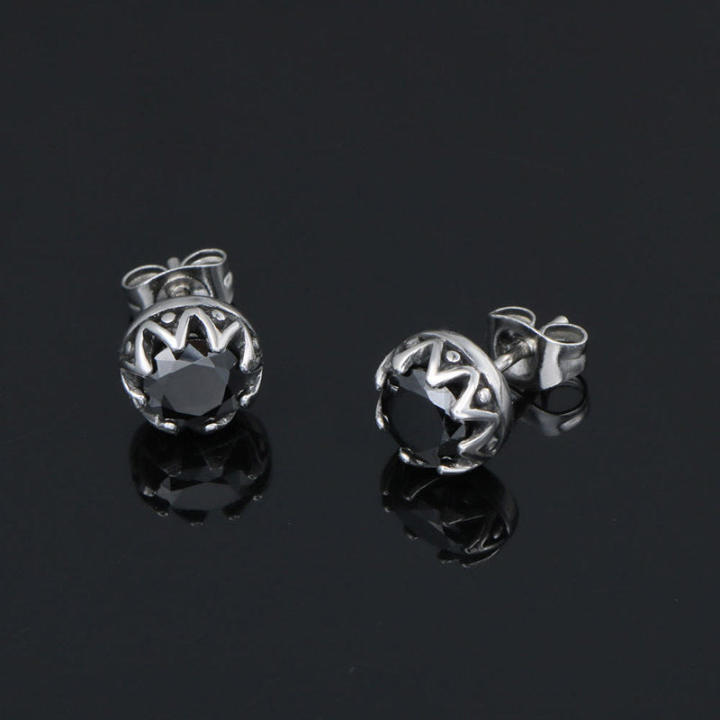 Stainless Steel Vintage Earrings / 25103003