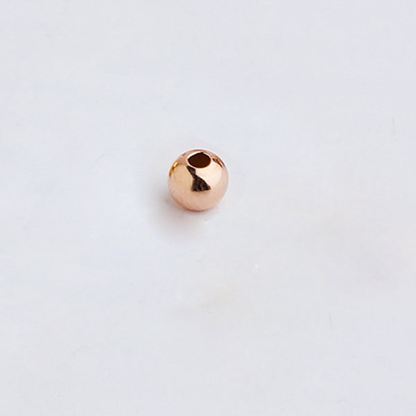 2-5mm Round Beads Sterling Silver Beads ( pk of 10 )