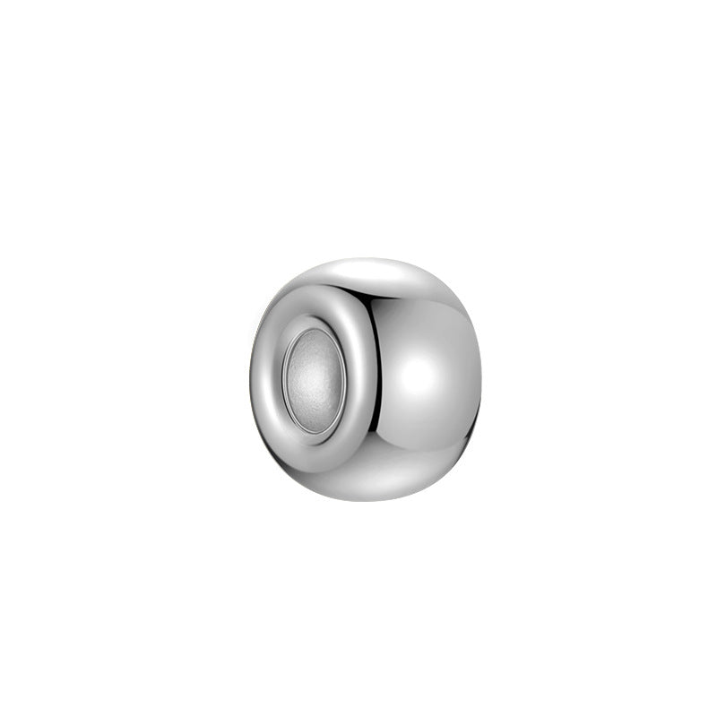 3-9mm Round Buld Positioning Sterling Silver Beads ( pk of 10 )