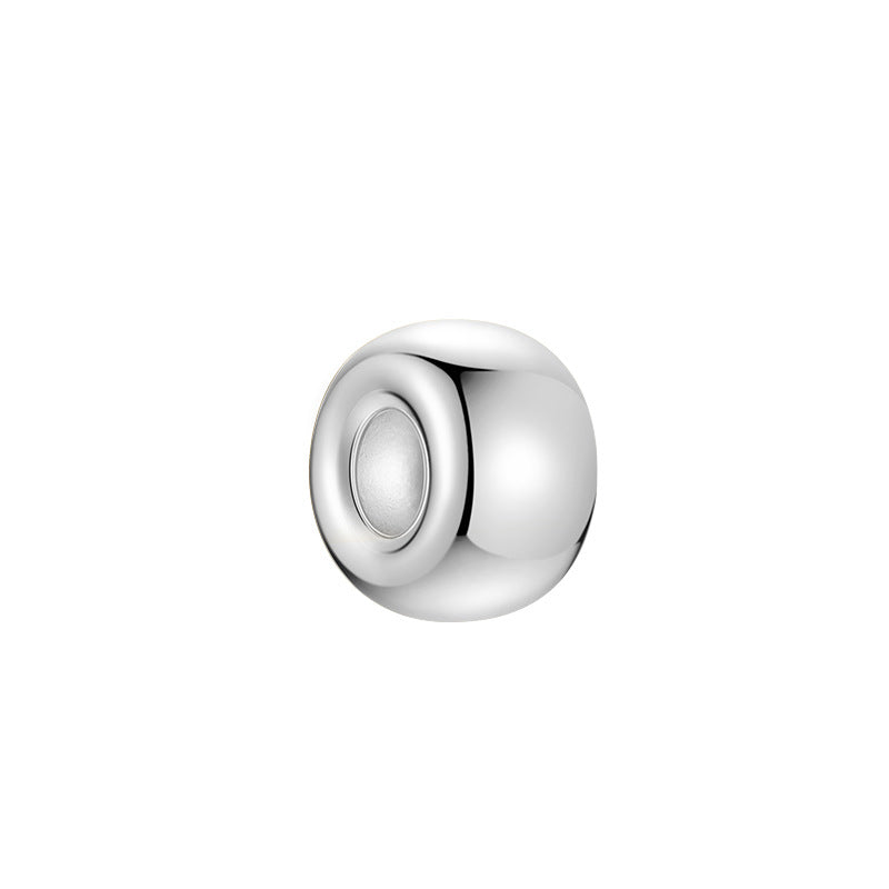 3-9mm Round Buld Positioning Sterling Silver Beads ( pk of 10 )