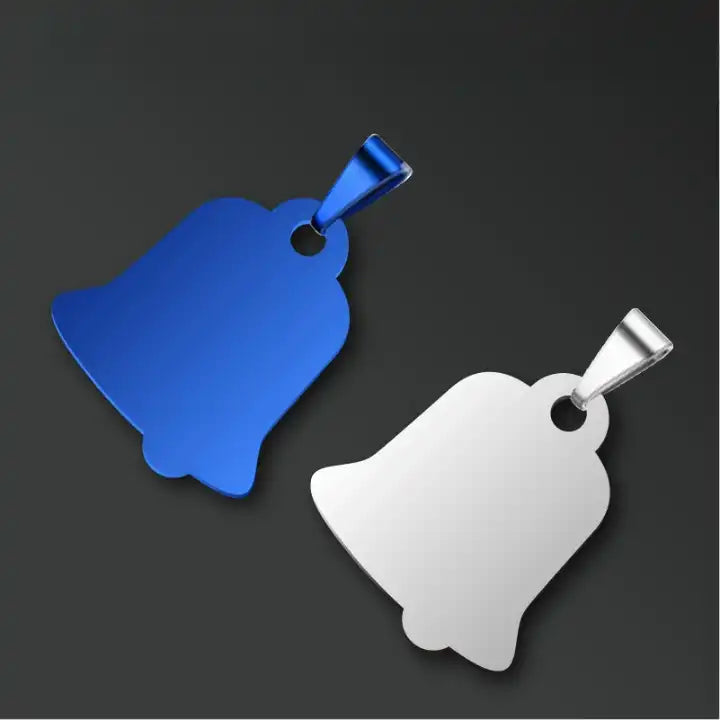 30*26.5mm Stainless Steel Engravable Cat Dog Tags ( pk of 10 ) / KT0048