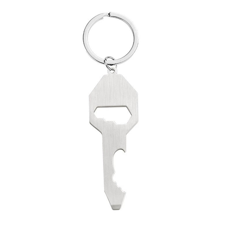Blank Engravable stainless steel keychain bottle opener for engraving bulk wholesale / KC4003