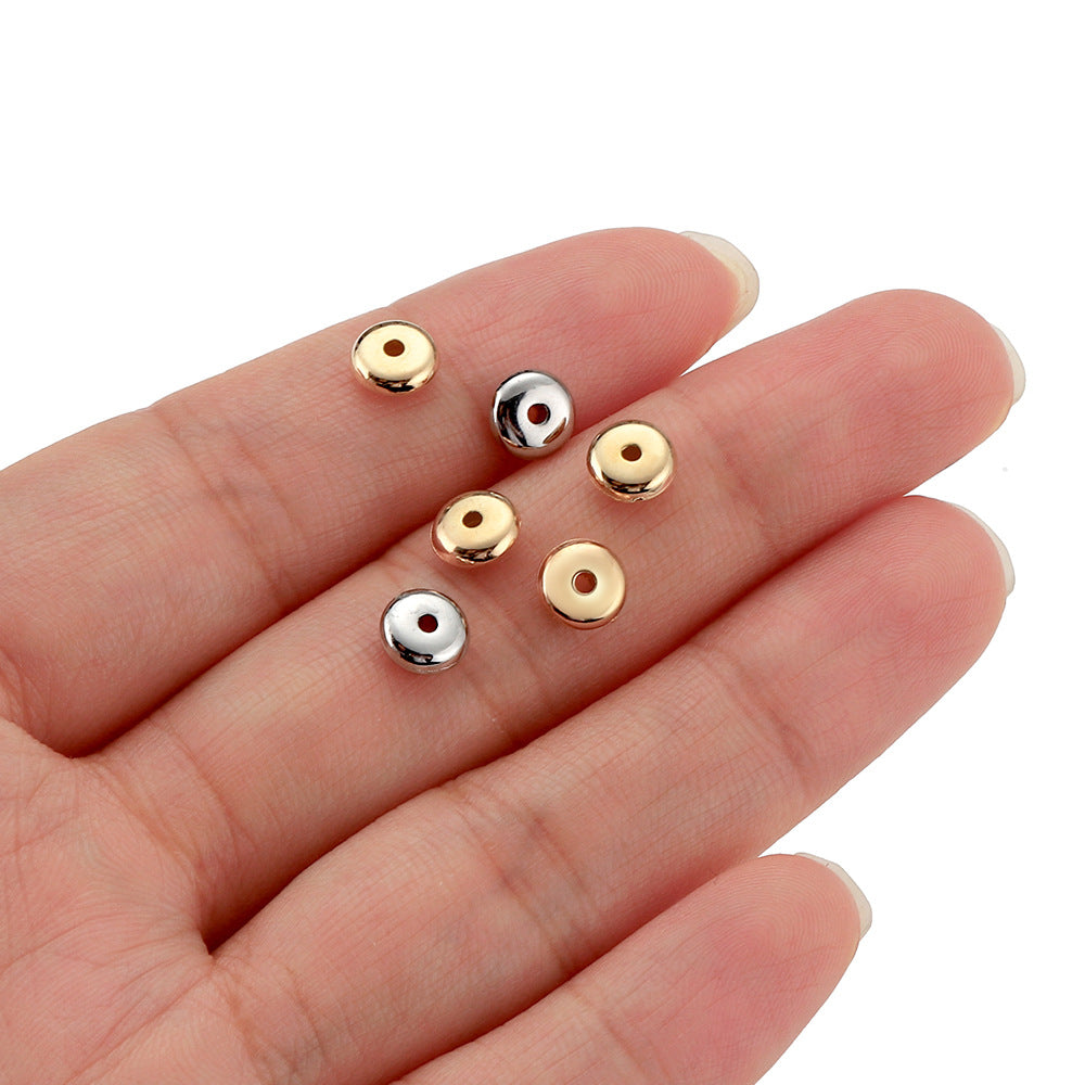 CCB round spacer beads ( pk of 250 )