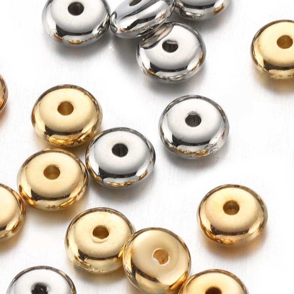 CCB round spacer beads ( pk of 250 )