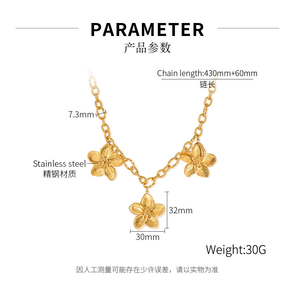 Gold Filled Stainless Steel Vintage Choker Necklaces