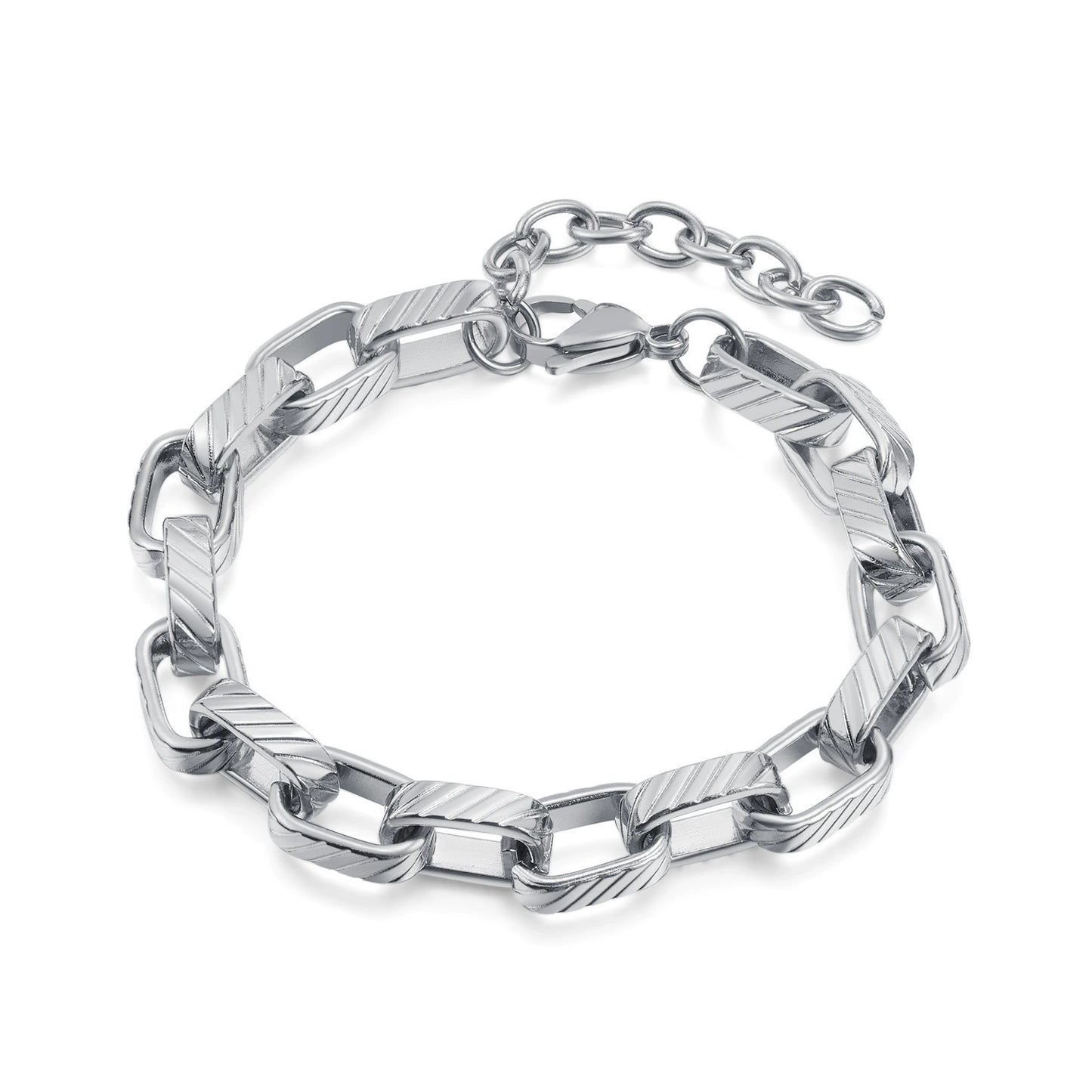 Gold PVD Stainless Steel Chain Bracelet / KB0017