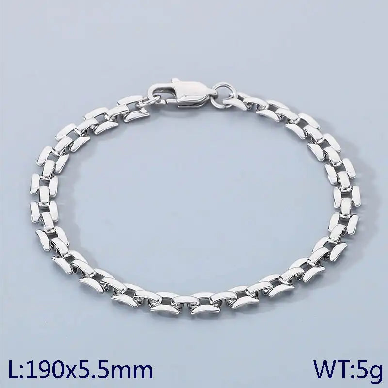 Hollow-out titanium steel bracelet. / 25303072