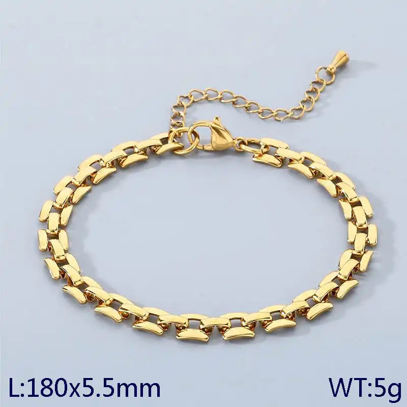 Hollow-out titanium steel bracelet. / 25303072