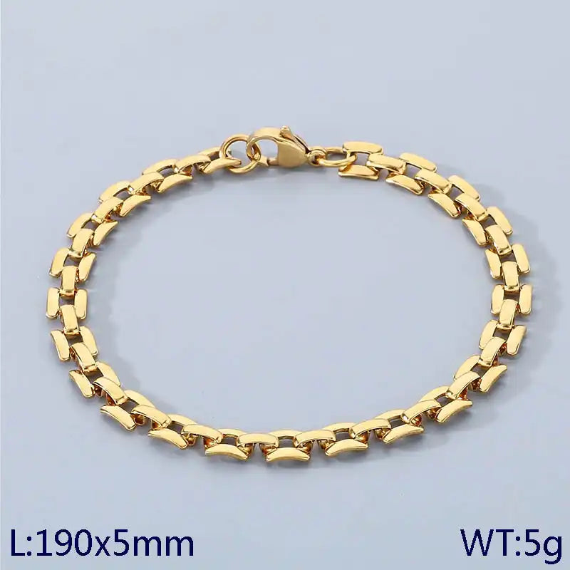 Hollow-out titanium steel bracelet. / 25303072