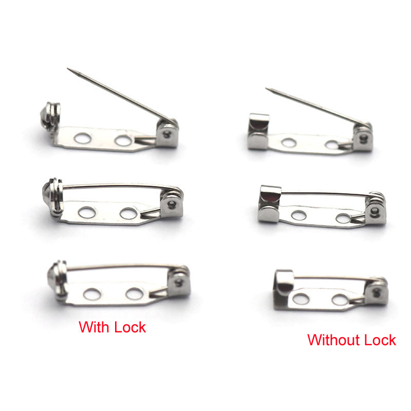 Jewelry Making Stainles Steel Brooch Pins (pack of 200)