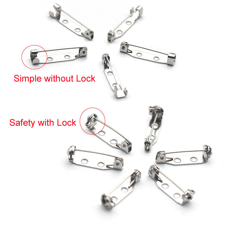 Jewelry Making Stainles Steel Brooch Pins (pack of 200)