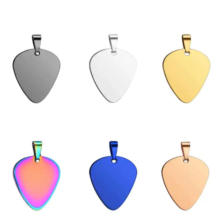 32*28mm Stainless Steel Engravable Dog Tags ( pk of 10 ) / KT0032