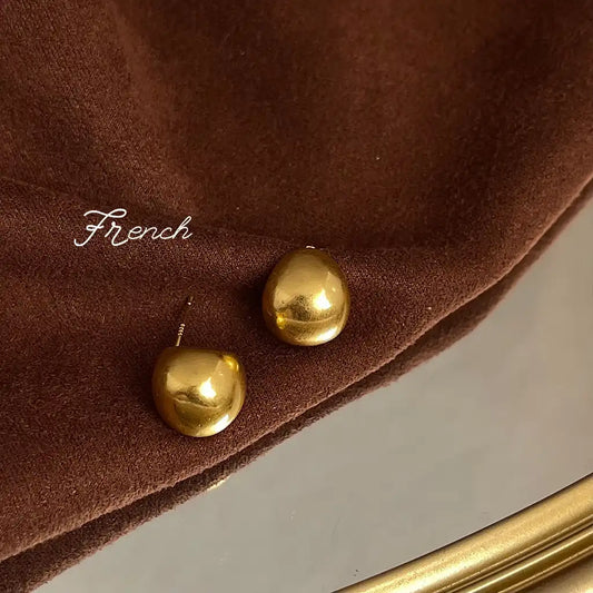 1 Pair Sterling Silver Women Exaggerated Luxury Vintage Stud Earrings Wholesale / KE3014
