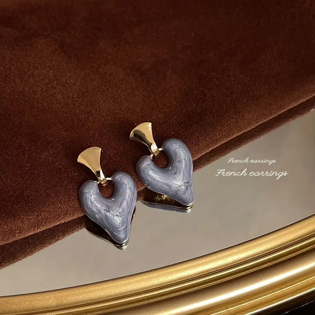 1 Pair Sterling Silver Women Exaggerated Luxury Vintage Stud Earrings Wholesale / KE3027