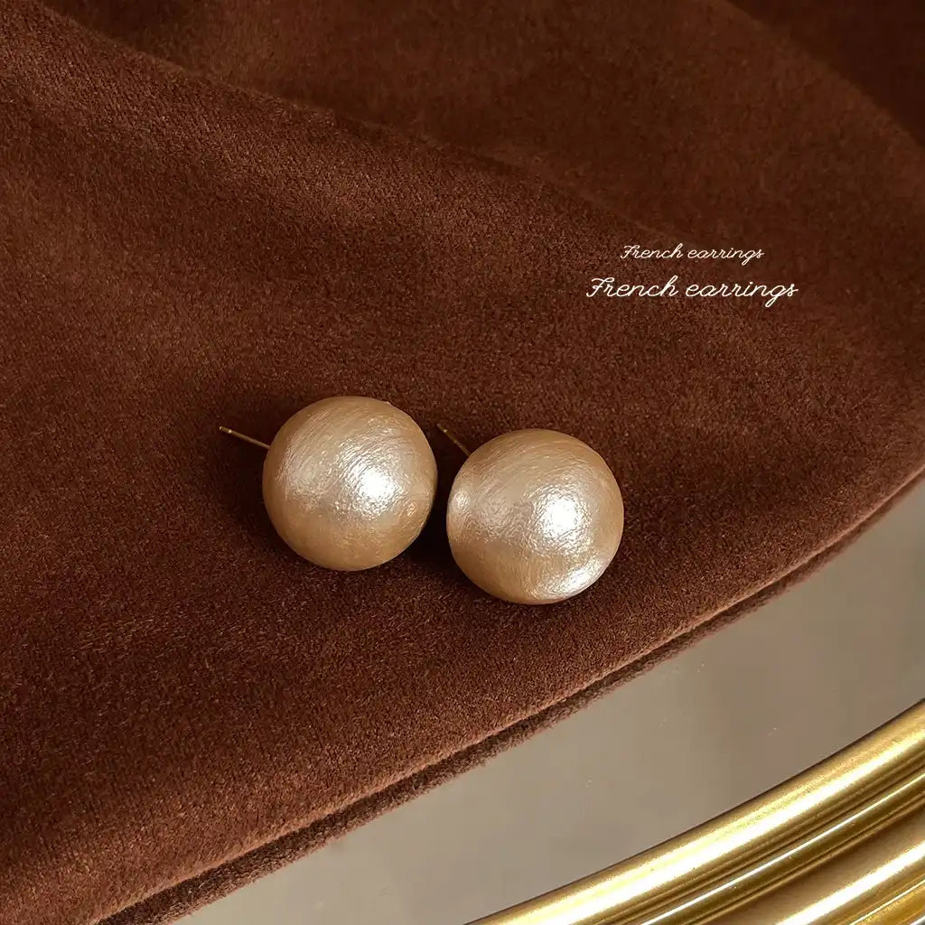 1 Pair Sterling Silver Women Exaggerated Luxury Vintage Stud Earrings Wholesale / KE3048