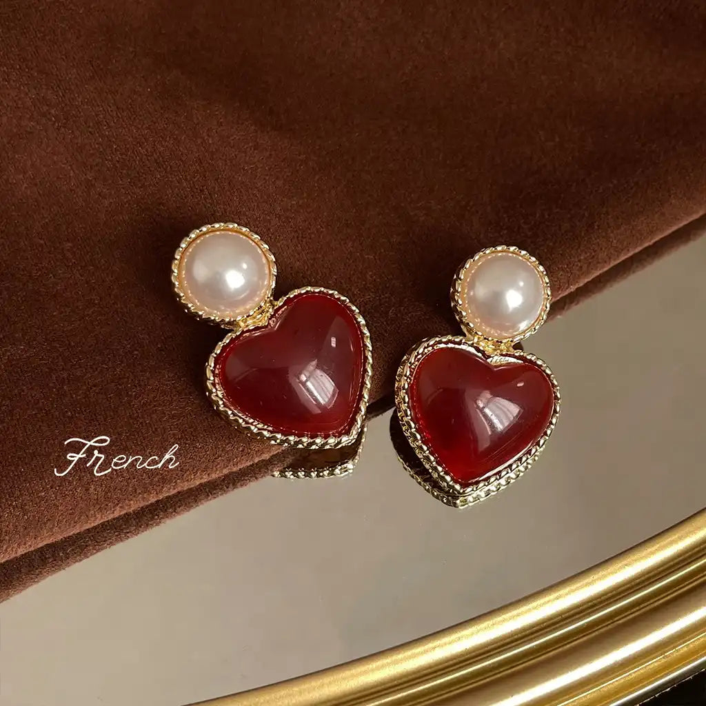 1 Pair Sterling Silver Women Exaggerated Luxury Vintage Stud Earrings Wholesale / KE3050