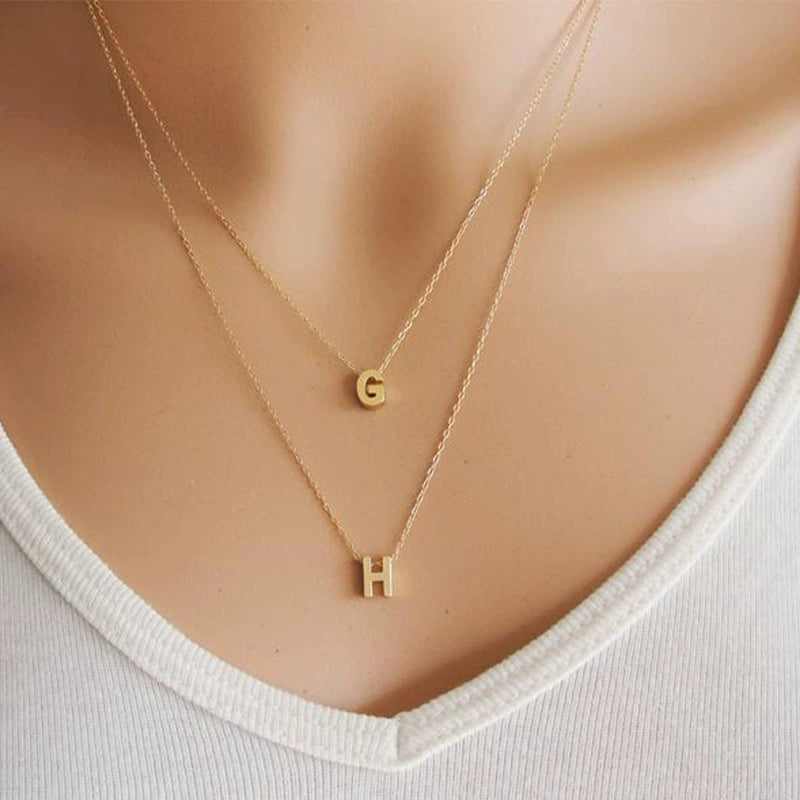 6.1mm Stainless Steel A-Z Letter Pendant (Pk of 10 ) / KP0011