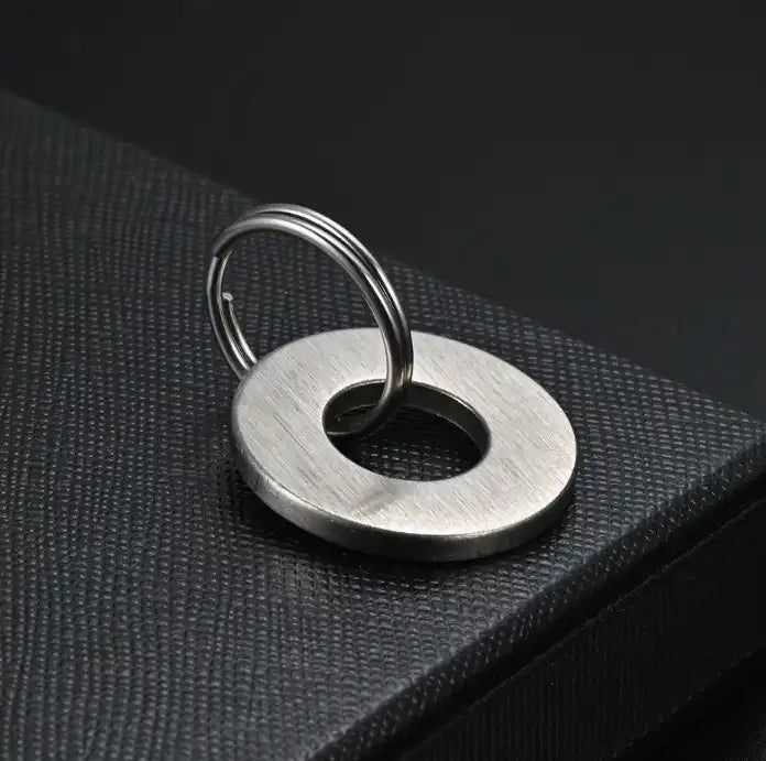 Stainless Steel Engravable Loop Cat Dog Tags ( pk of 10 ) / KT0024