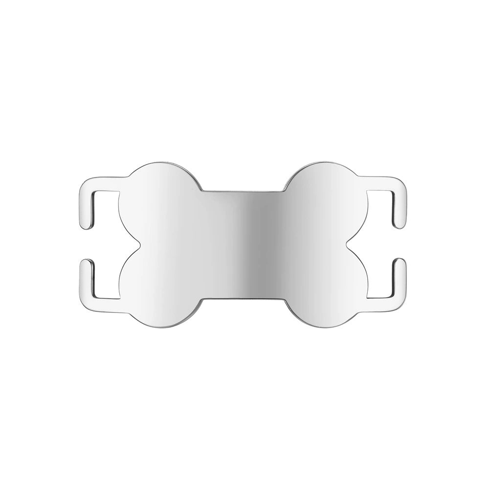 Stainless Steel Blank Dog Collar Tags / Lot of 10pcs / KT0006