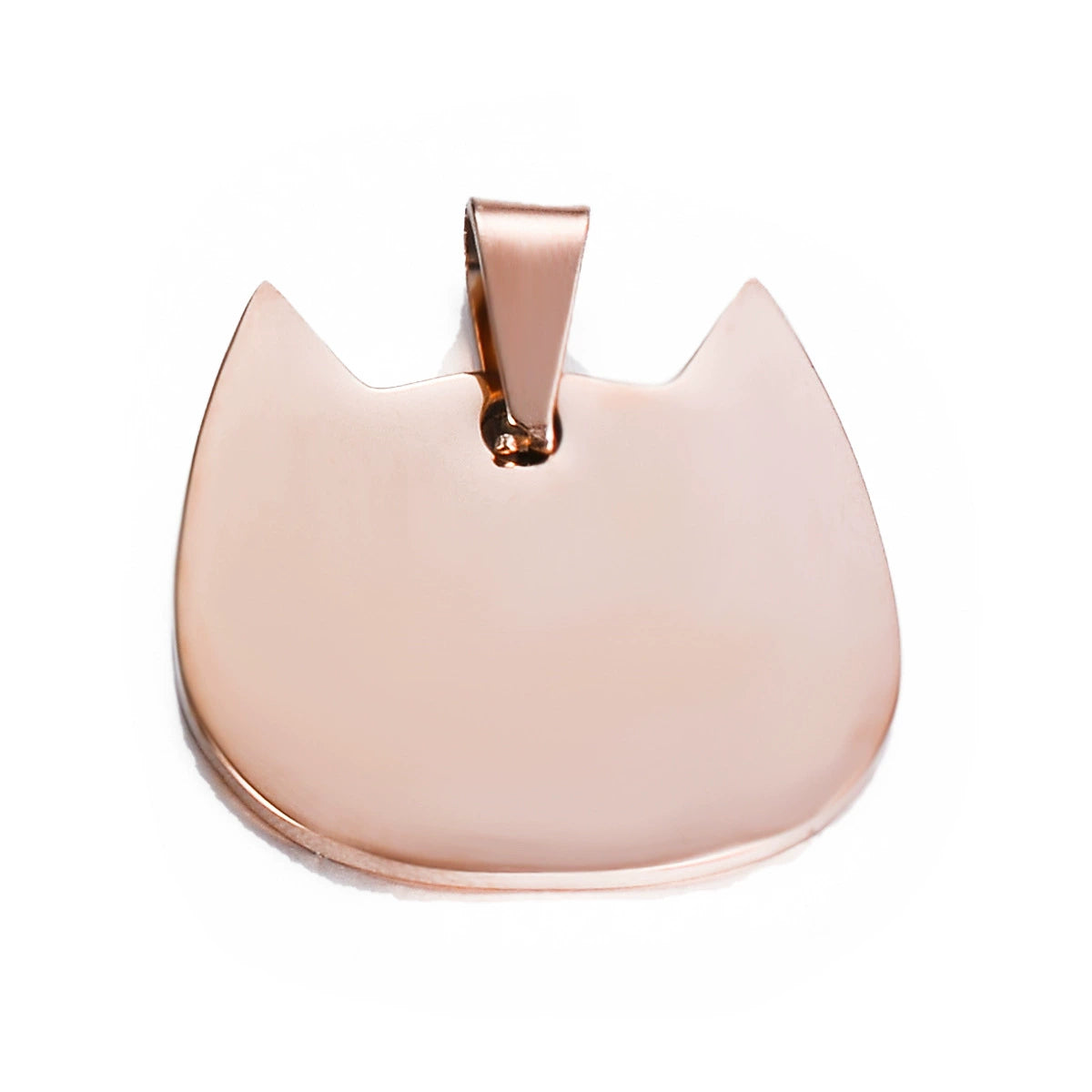 Stainless Steel Engravable Cat Tags ( pk of 10 ) / KT0035