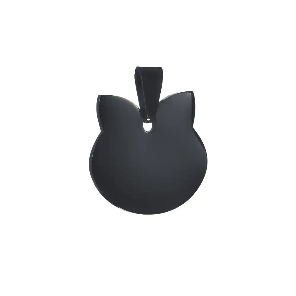 Stainless Steel Engravable Cat Tags ( pk of 10 ) / KT0034