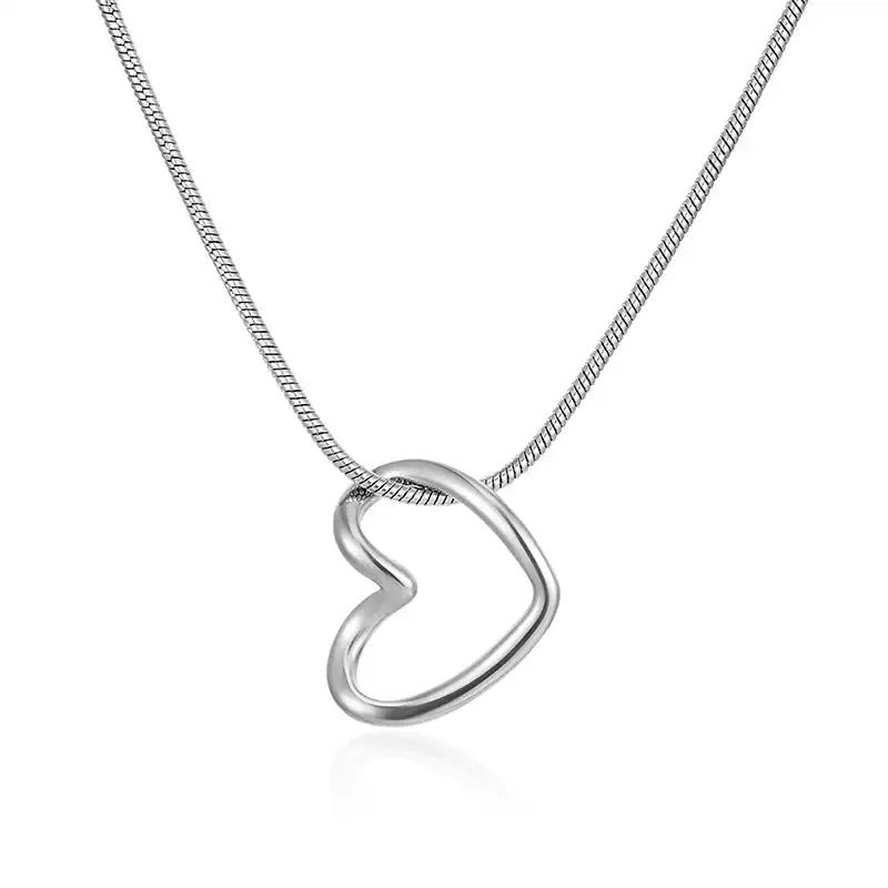 Stainless Steel Love Pendant necklace / 25004042