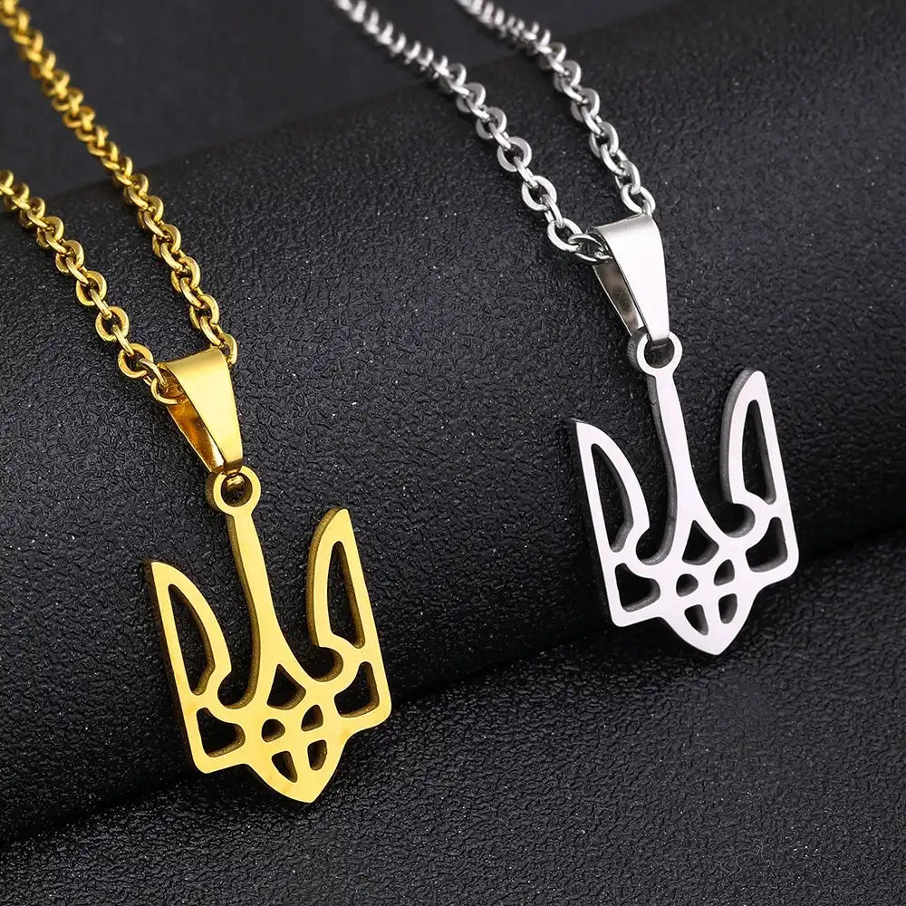 Stainless Steel Minimalist Pendant Necklace / 25005002