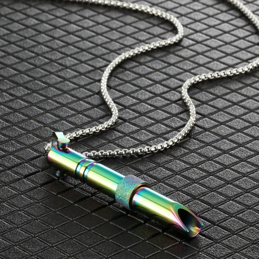 Stainless Steel Minimalist Pendant Necklace / 25005002