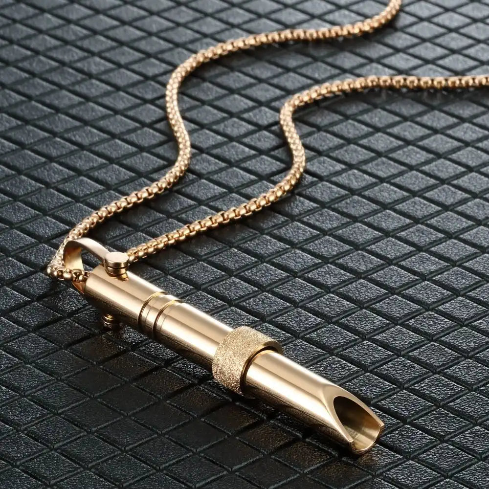 Stainless Steel Minimalist Pendant Necklace / 25005002
