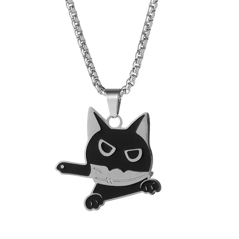 Stainless Steel Minimalist Pendant Necklace / 25005002
