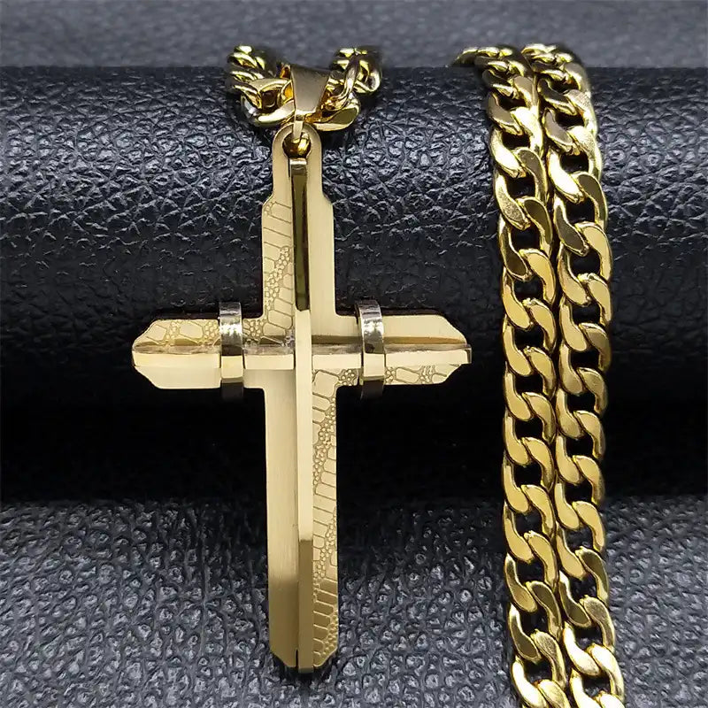 Stainless Steel Minimalist Pendant Necklace / 25005002