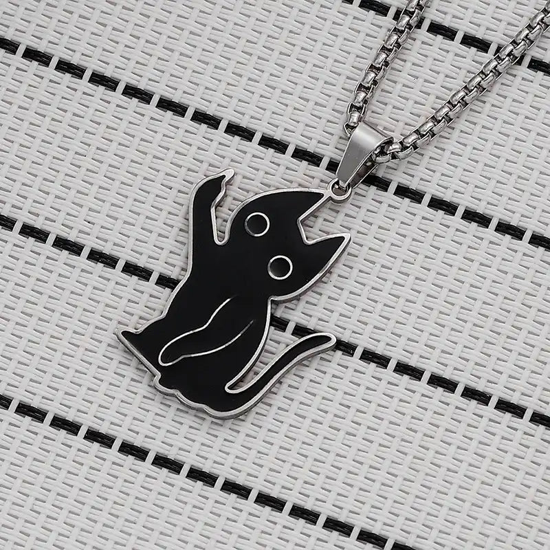 Stainless Steel Minimalist Pendant Necklace / 25005002