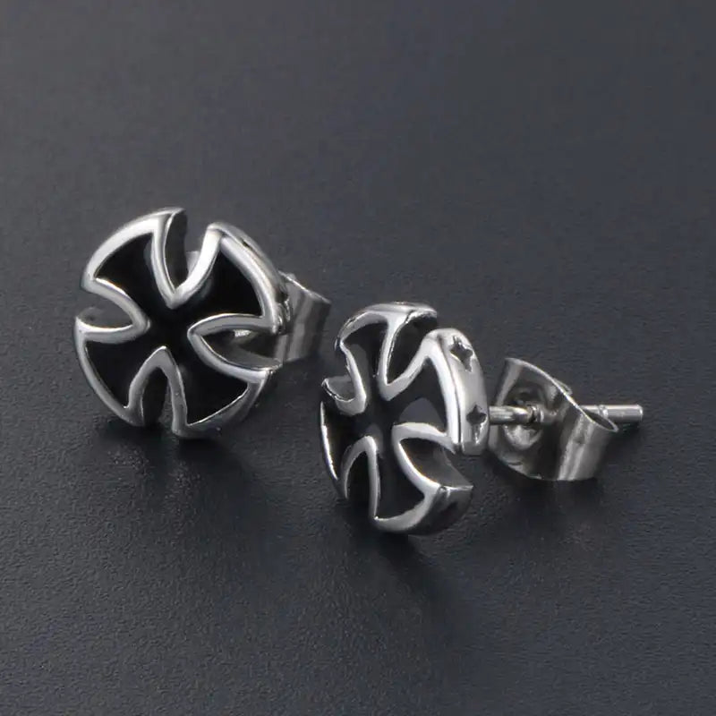 Stainless Steel Vintage Earrings / 25103003