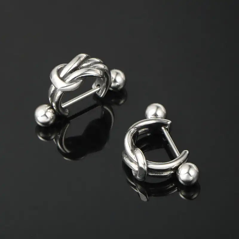 Stainless Steel Vintage Earrings / 25103003