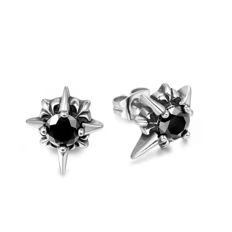 Stainless Steel Vintage Earrings / 25103003
