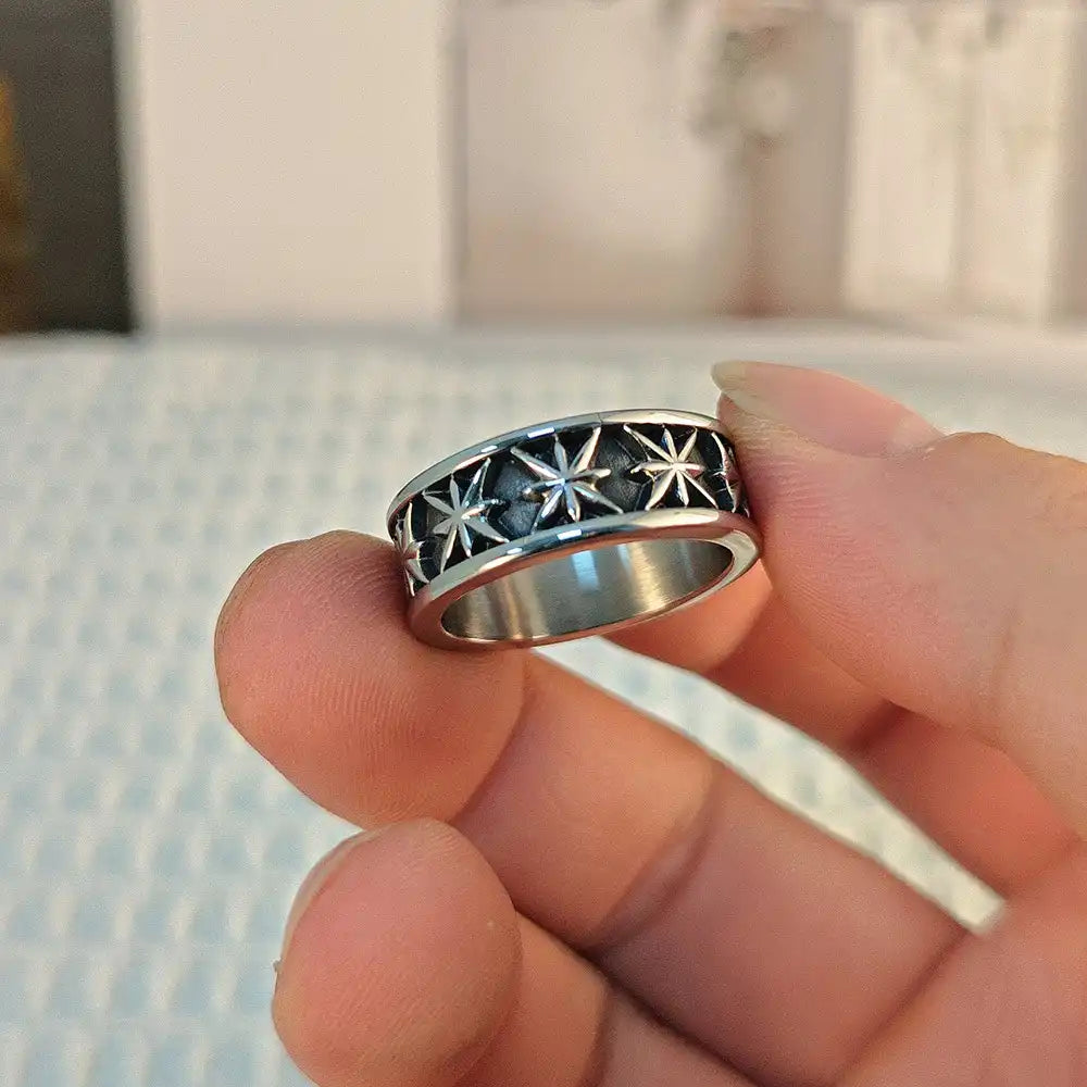 Stainless Steel Vintage Rings / 25203004