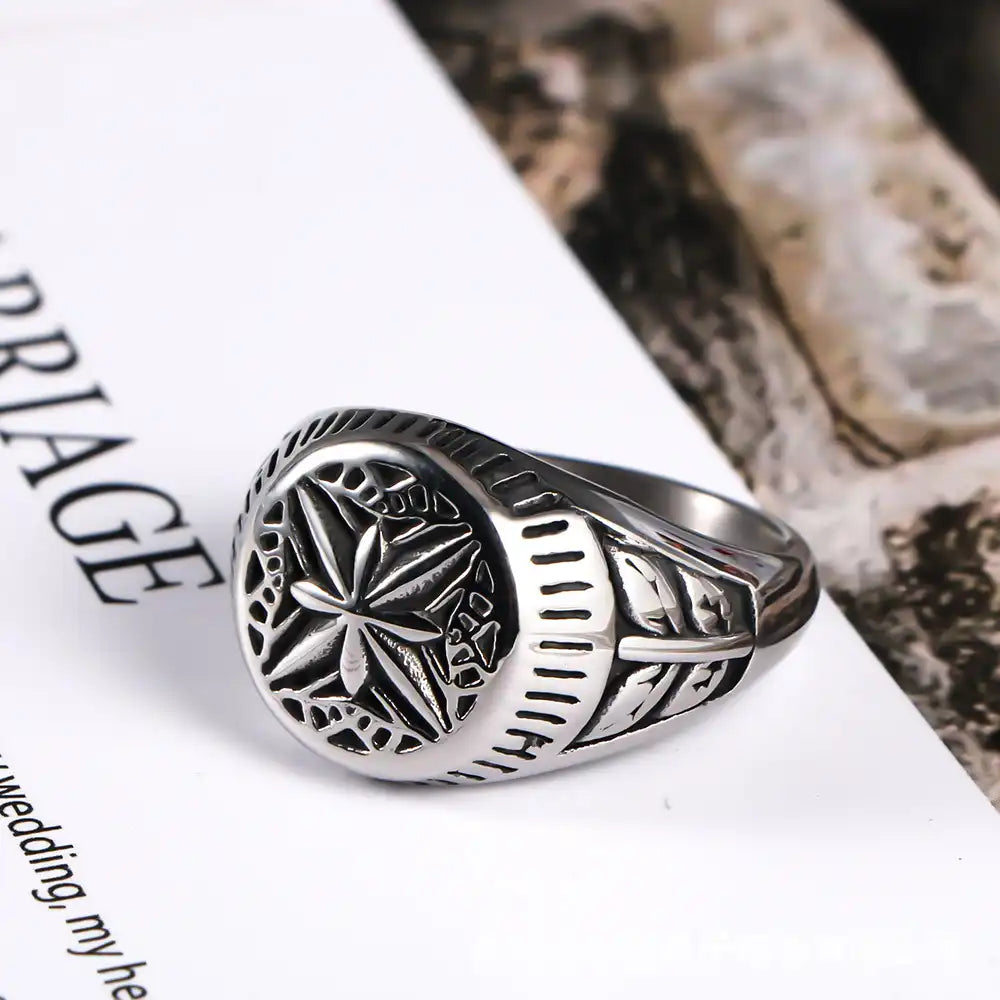 Stainless Steel Vintage Rings / 25203005