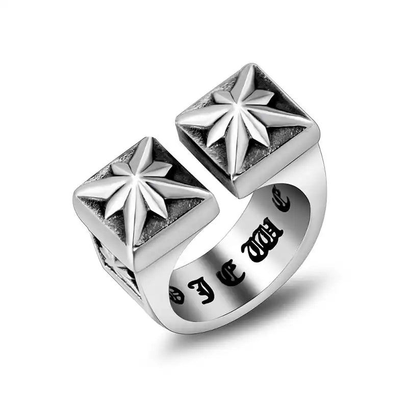 Stainless Steel Vintage Rings / 25203003