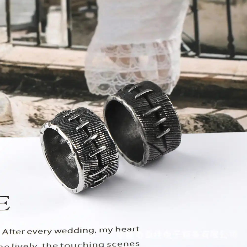 Stainless Steel Vintage Rings / 25203004