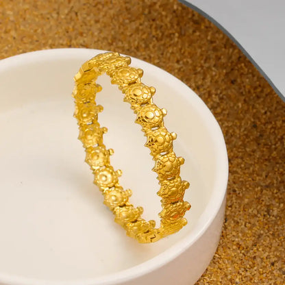 18K Gold PVD titanium steel Turtle Bracelet / 25303086