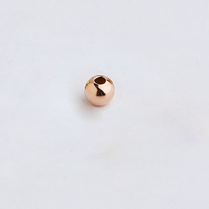 2-5mm Round Beads Sterling Silver Beads ( pk of 10 )
