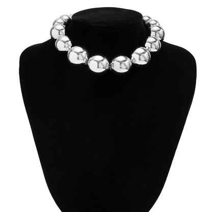 CCB Punk Style Beads Necklace