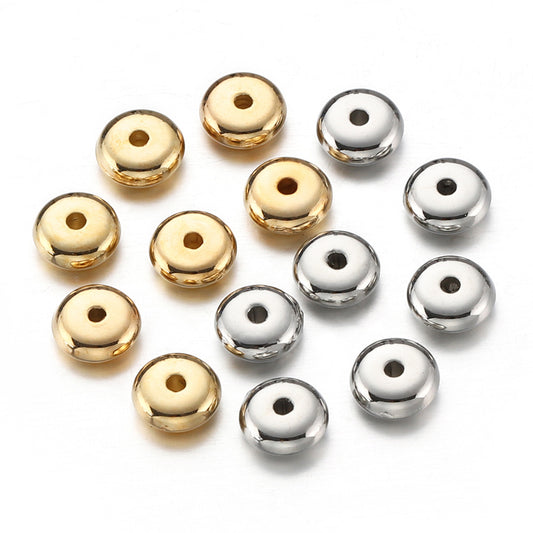 CCB round spacer beads ( pk of 250 )