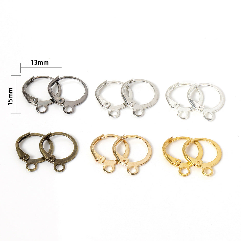 Earring Hook, French Hook Earrings Materials ( pack of 100 ) / KJ0025