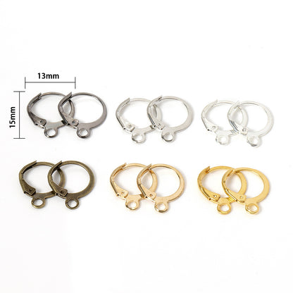 Earring Hook, French Hook Earrings Materials ( pack of 100 ) / KJ0025