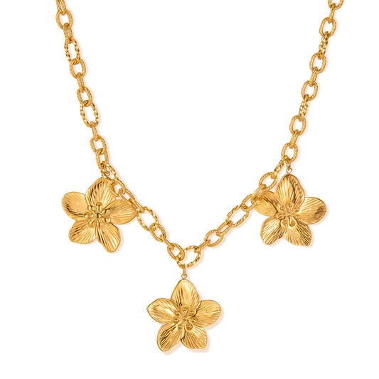 Gold Filled Stainless Steel Vintage Choker Necklaces