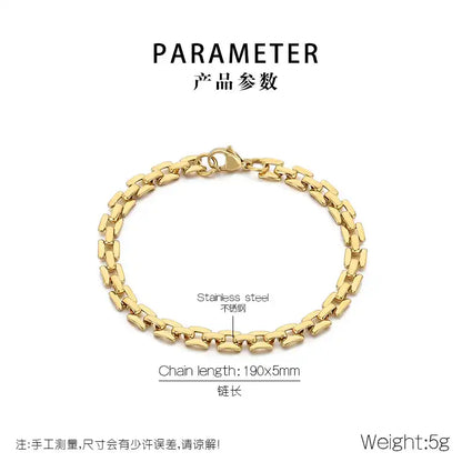 Hollow-out titanium steel bracelet. / 25303072