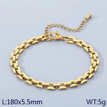 Hollow-out titanium steel bracelet. / 25303072