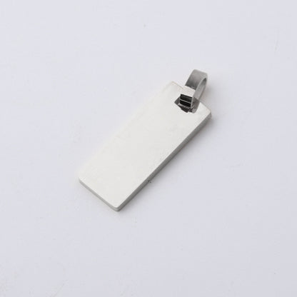 Laserable Jewelry Making Stainless Steel Pendants