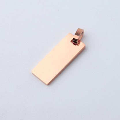 Laserable Jewelry Making Stainless Steel Pendants